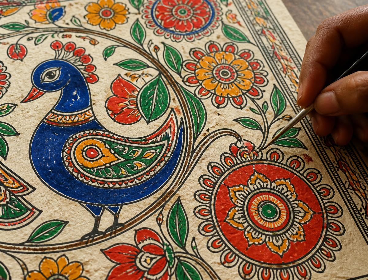Madhubani Art artwork