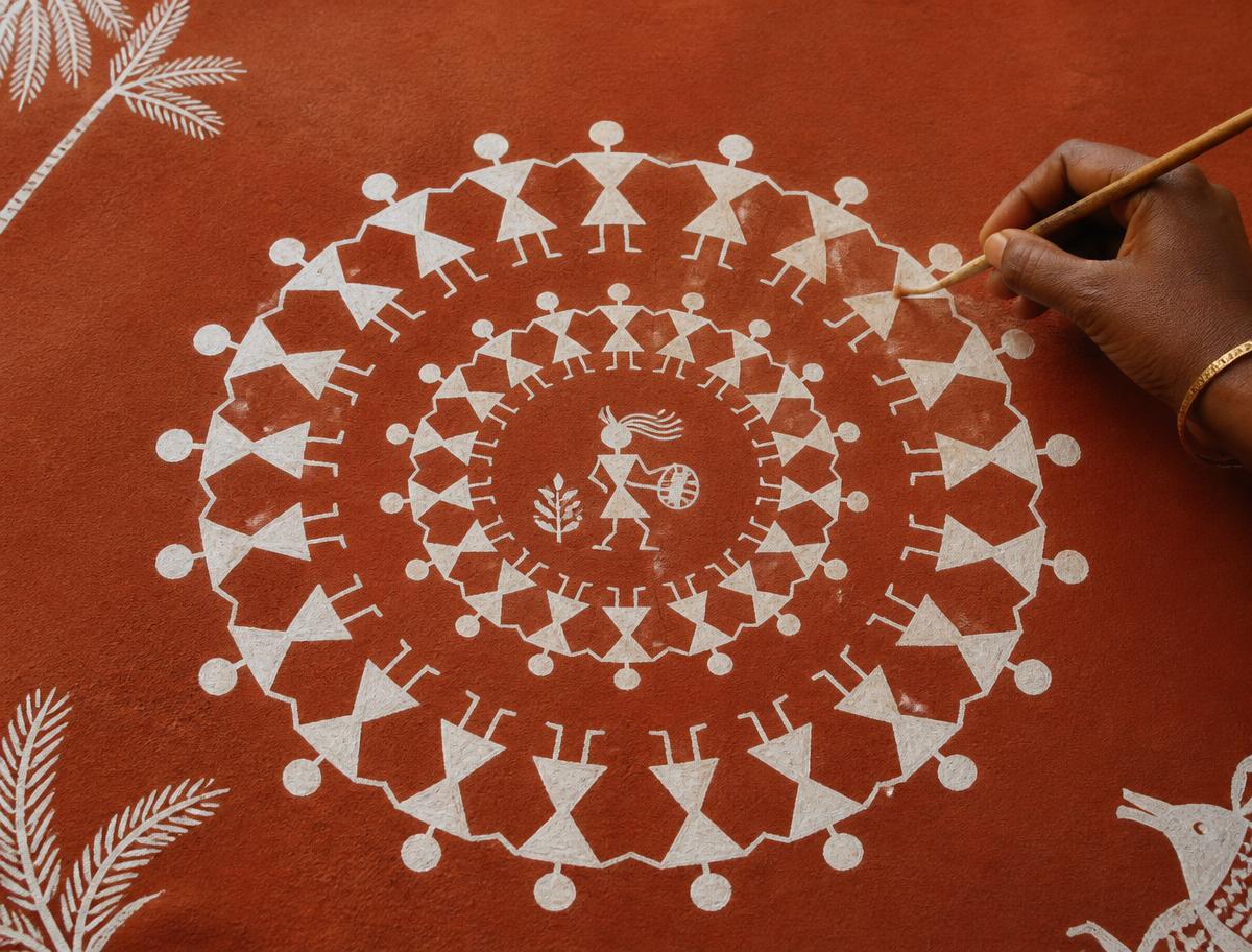 Warli Art artwork